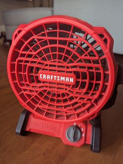 CRAFTSMAN 20V Cordless Fan (CMCE001B) + 2ah Battery