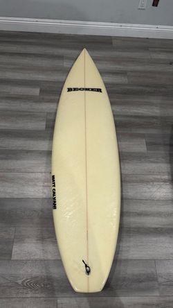 Becker Surfboard- Matt Calvani: 6’6 Short