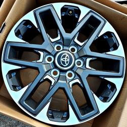 2025 TOYOTA TUNDRA RIMS OEM NEW......( 20" INCH )