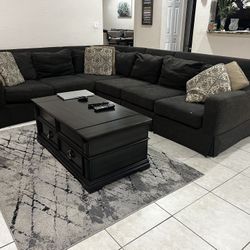 Sale – Sofa + Coffee Table (Good Condition)