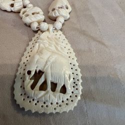 Carved Necklace