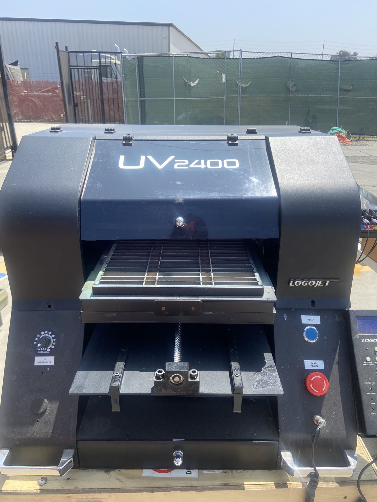 LOGOJET PRO UV2400 DTG DIRECT TO SUBSTRATE UV PRINTER (2014 USED)