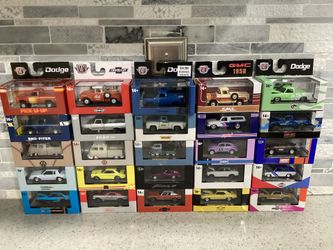 New Sealed M2 Machines Diecast Cars Scale 1:64 (VALENCIA) $15 + $20 Each One