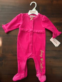 Juicy couture sleeper 3-6 new