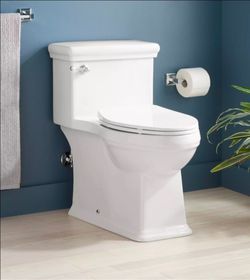 Key West One-Piece Elongated Skirted Toilet - ADA Compliant - White
Seat Included