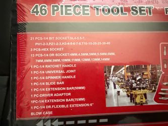 Brand new tool kits and new fm transmitter w charging ports