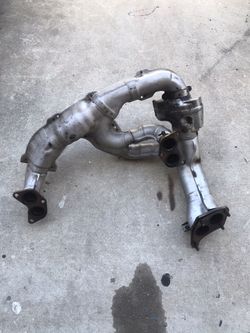 Subaru wrx/STI twin scroll exhaust headers