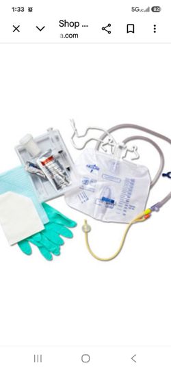 Foley catheter free