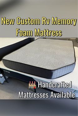 New Custom RV Memory Foam Mattress