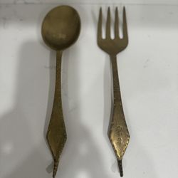 Brass Serving Utensils 