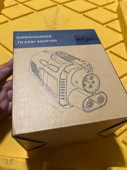 Tesla Supercharger NACS to CCS1 EV Adapter 500A 1000V DC Fast Charge OPEN BOX,