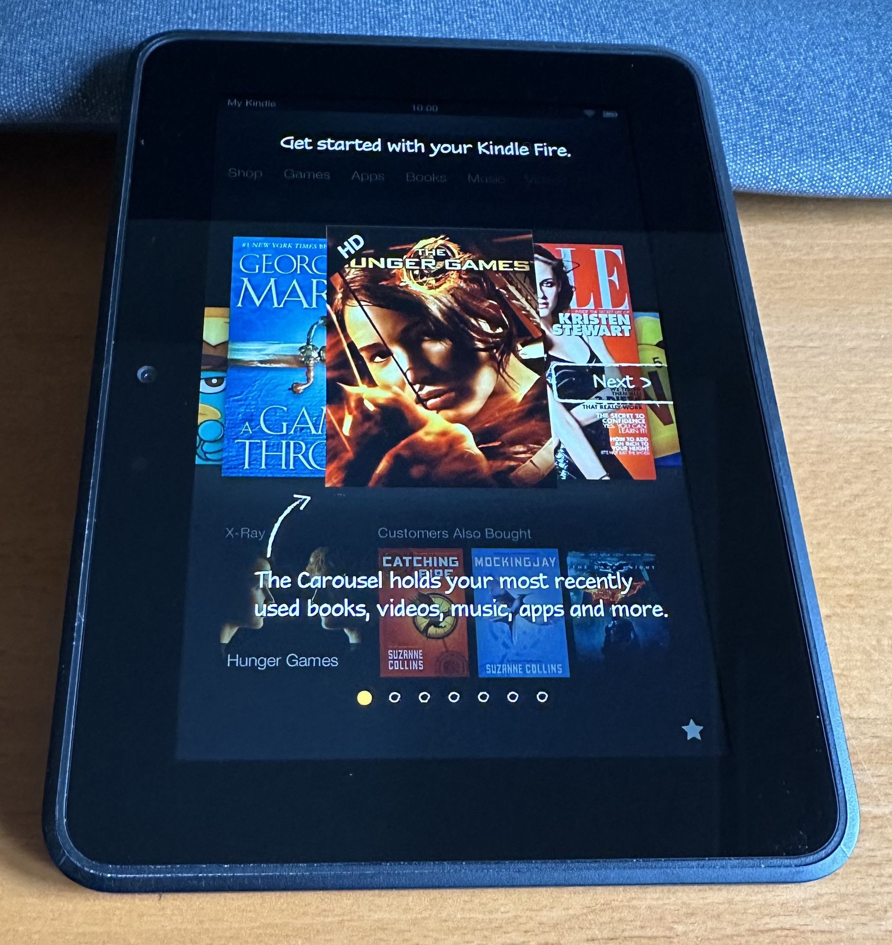 Kindle Fire E-Reader Tablet Device
