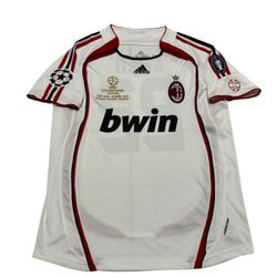 Retro AC Milan 2006/07 Kaka #22 Soccer Futbol Jersey Men’s Sizes Small Medium Large XL 2XL