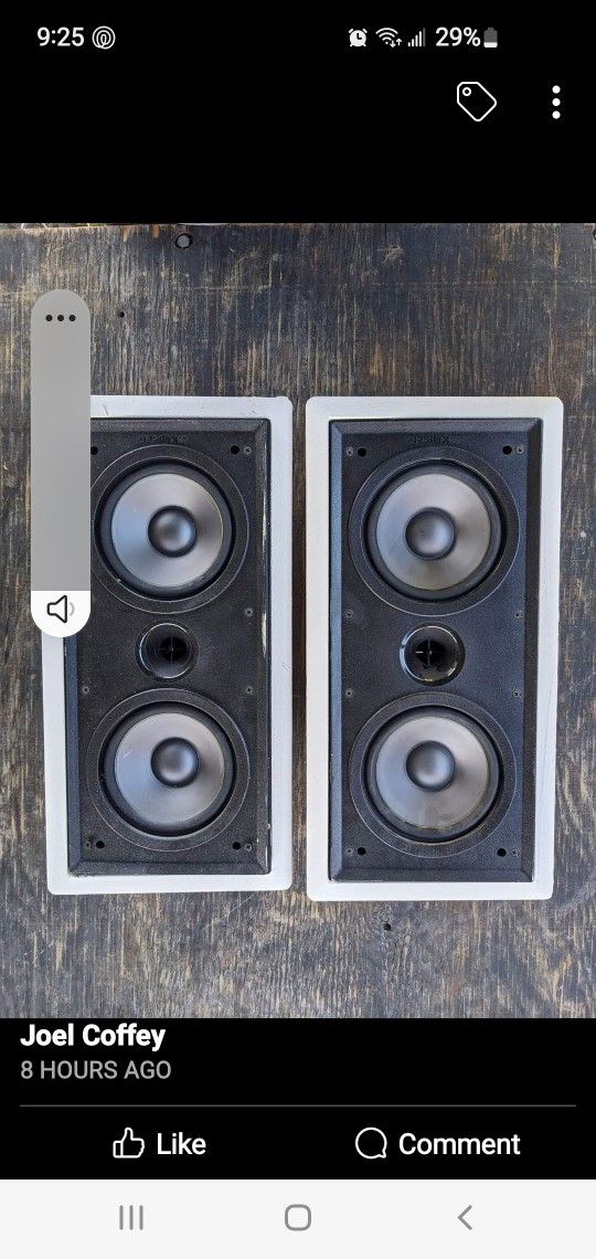 IW 200 KLIPSCH IN WALL SPEAKERS 