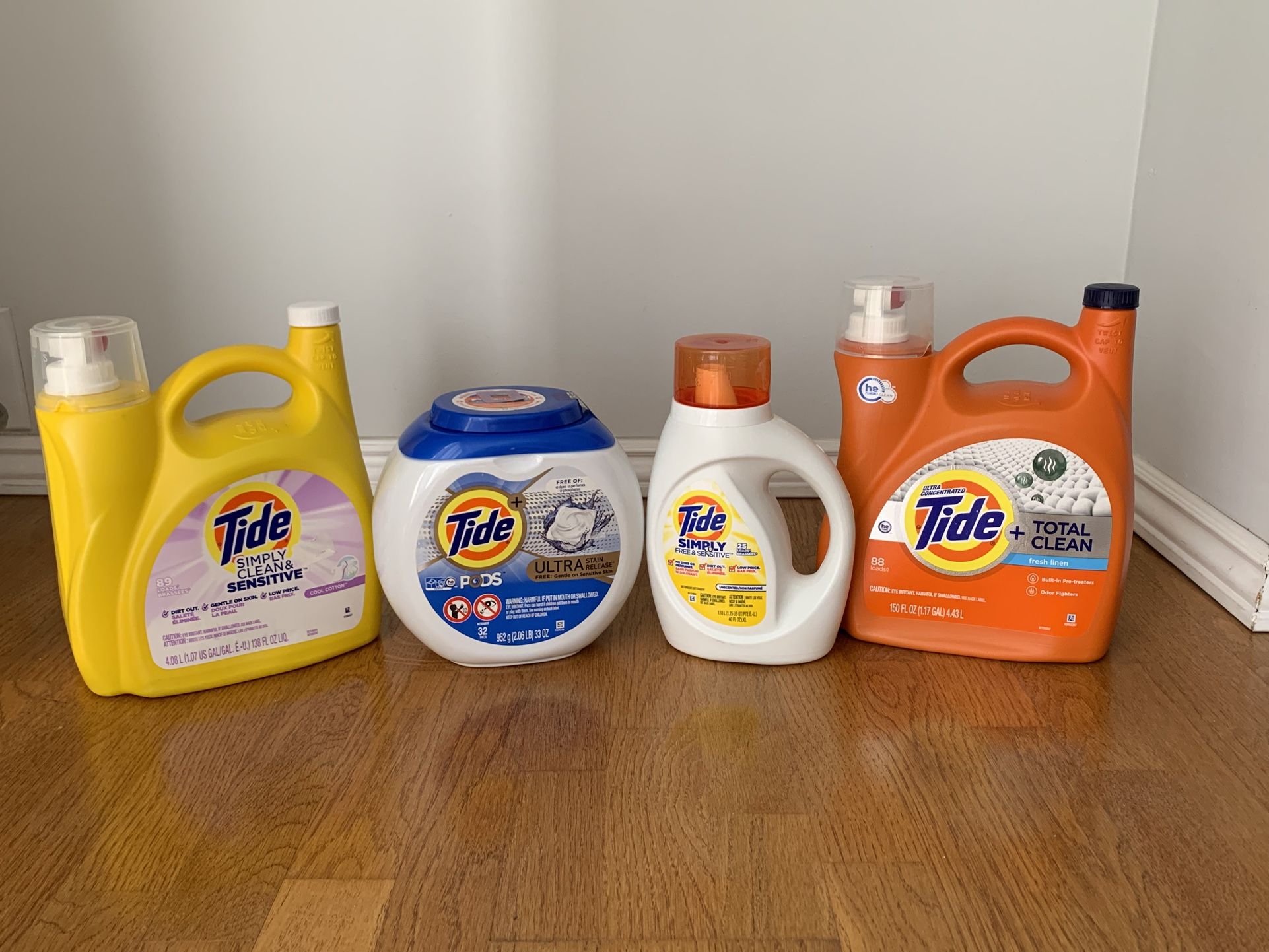 Tide Laundry Detergents Bundle
