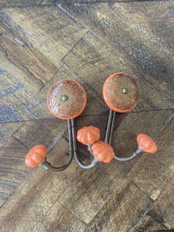 Two Bohemian Wall Hooks