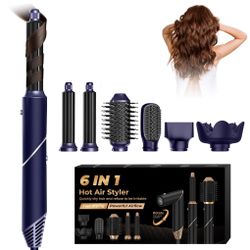 Hair Dryer Brush  Encihanadora  Secadora 6 En 1