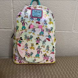 Brand new Loungefly Disney anniversary Mickey Mouse bag with matching ears