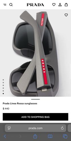 Brand New Prada Linea Rossa Sunglasses