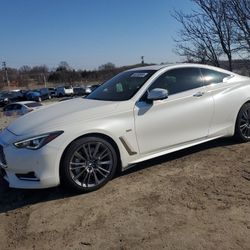 OEM USED PART 2017 2018 2019 2020 Q60 3.0 AWD FULL PART OUT BUMPER HOOD FENDER DOOR LIGHTS