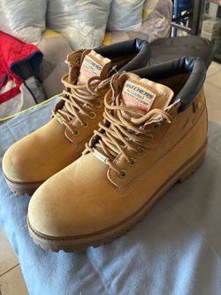 Skechers Air-Cooled Memory Foam Waterproof Boots