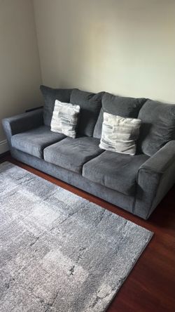 Ashley Furniture  Stairatt Grey Couch