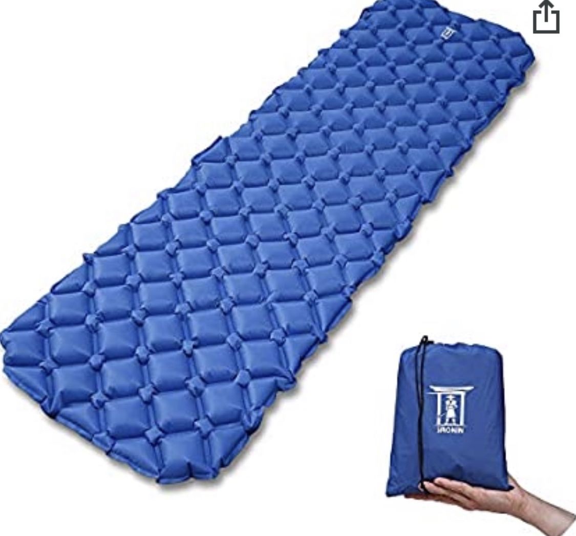 My Ronin Ultralight Outdoor Sleeping Pad, Inflatable, Moisture-Proof, with Bag