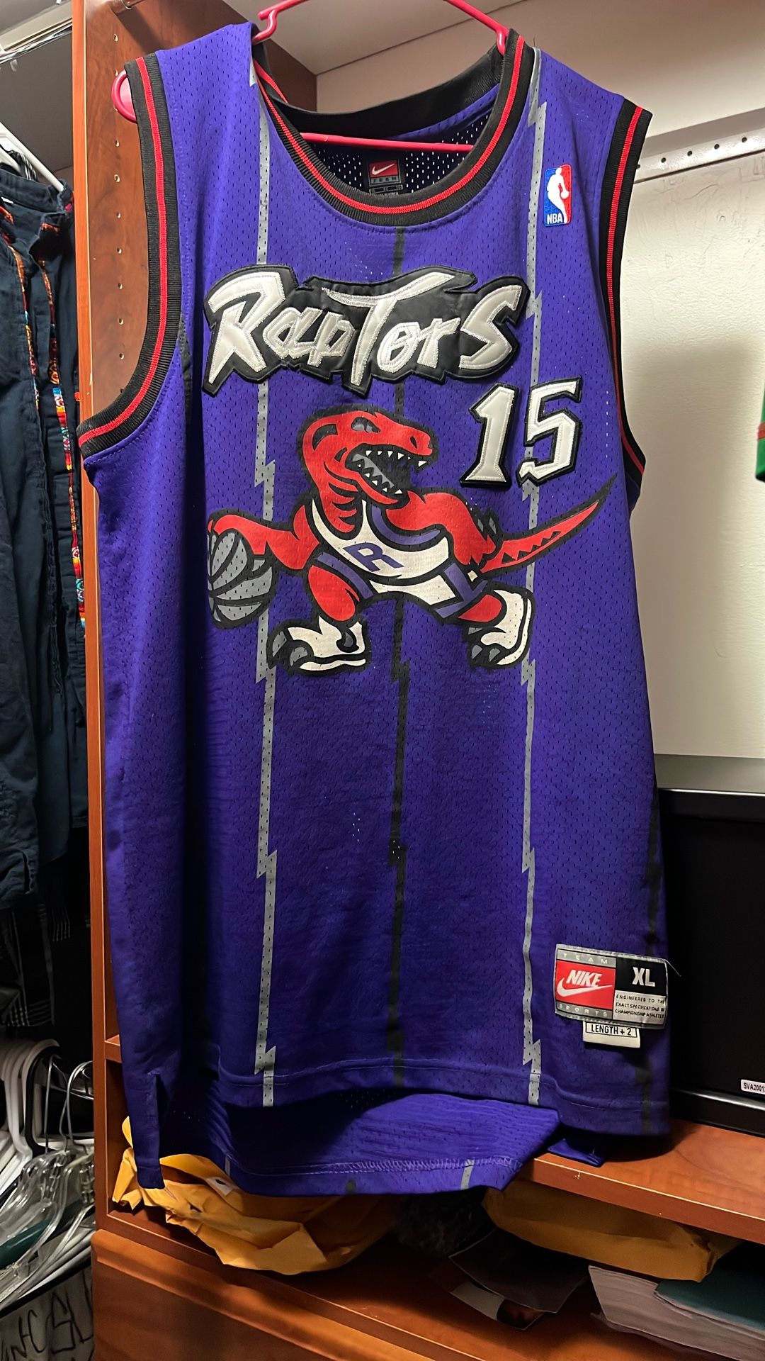 Vince Carter Raptors Xl Jersey
