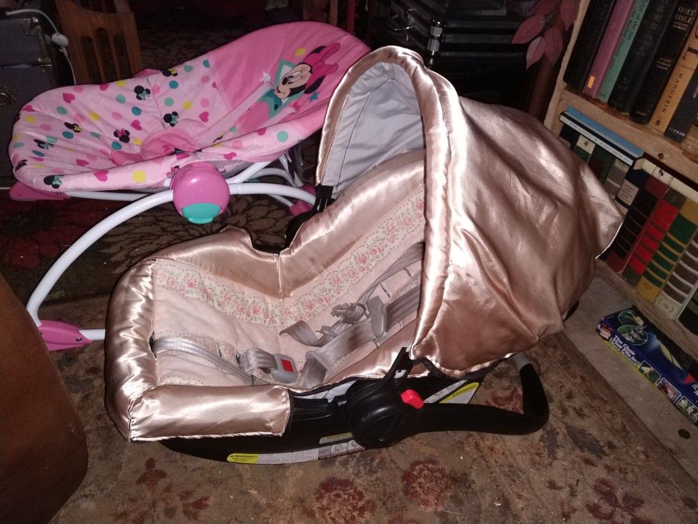 Satin baby carrier
