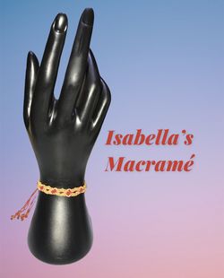 Adjustable Macrame Bracelet