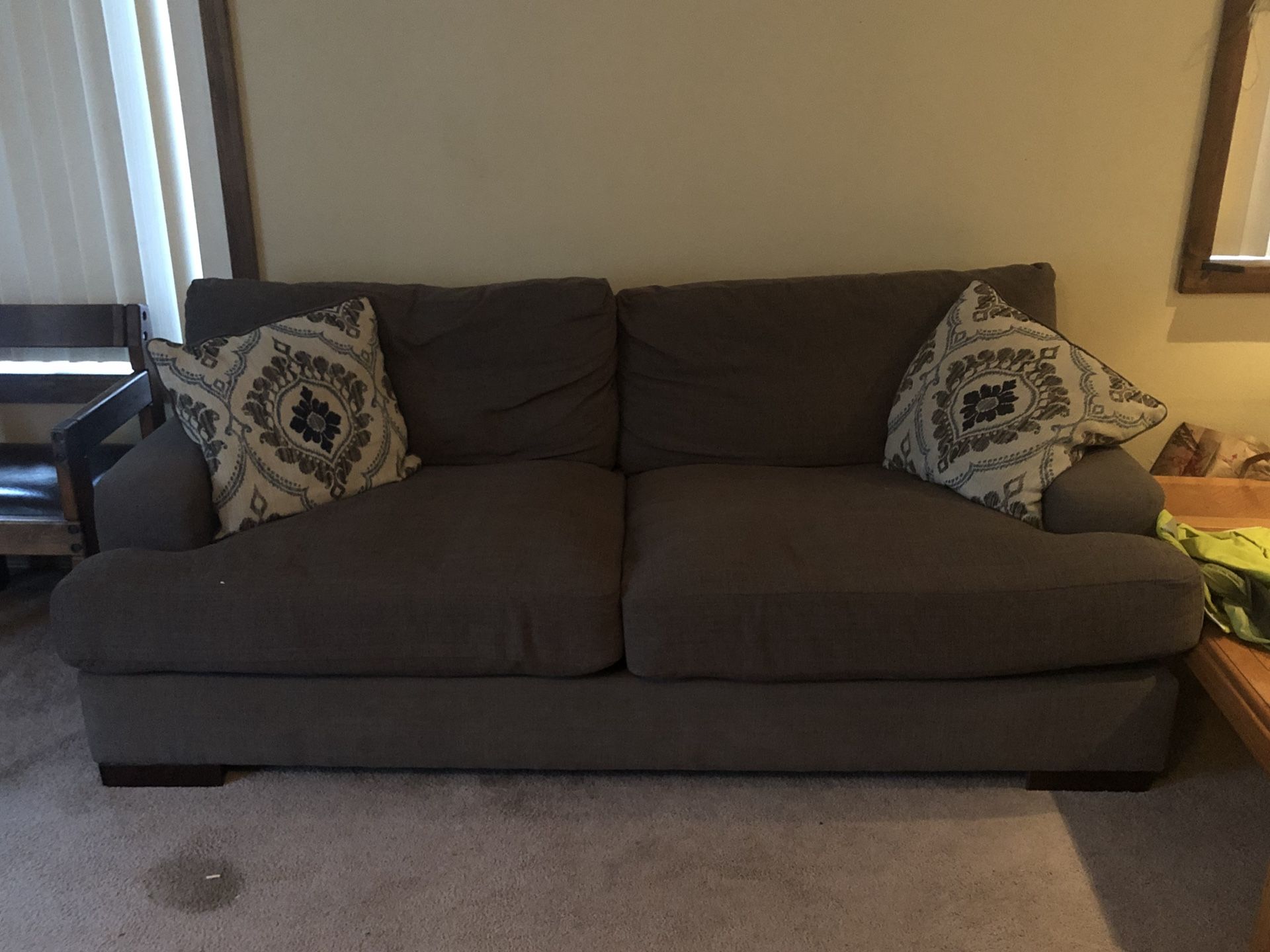 Couch w/ Pillows