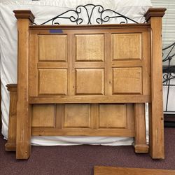 Queen Size Headboard, And Footboard