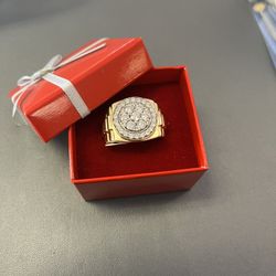 14kt Rolex Diamond Ring 