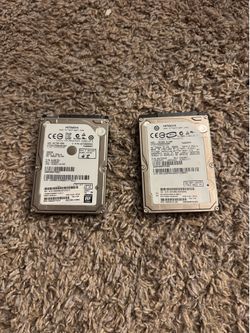 (2) Hitachi 500GB 3Gbps 5400rpm HDD Drives