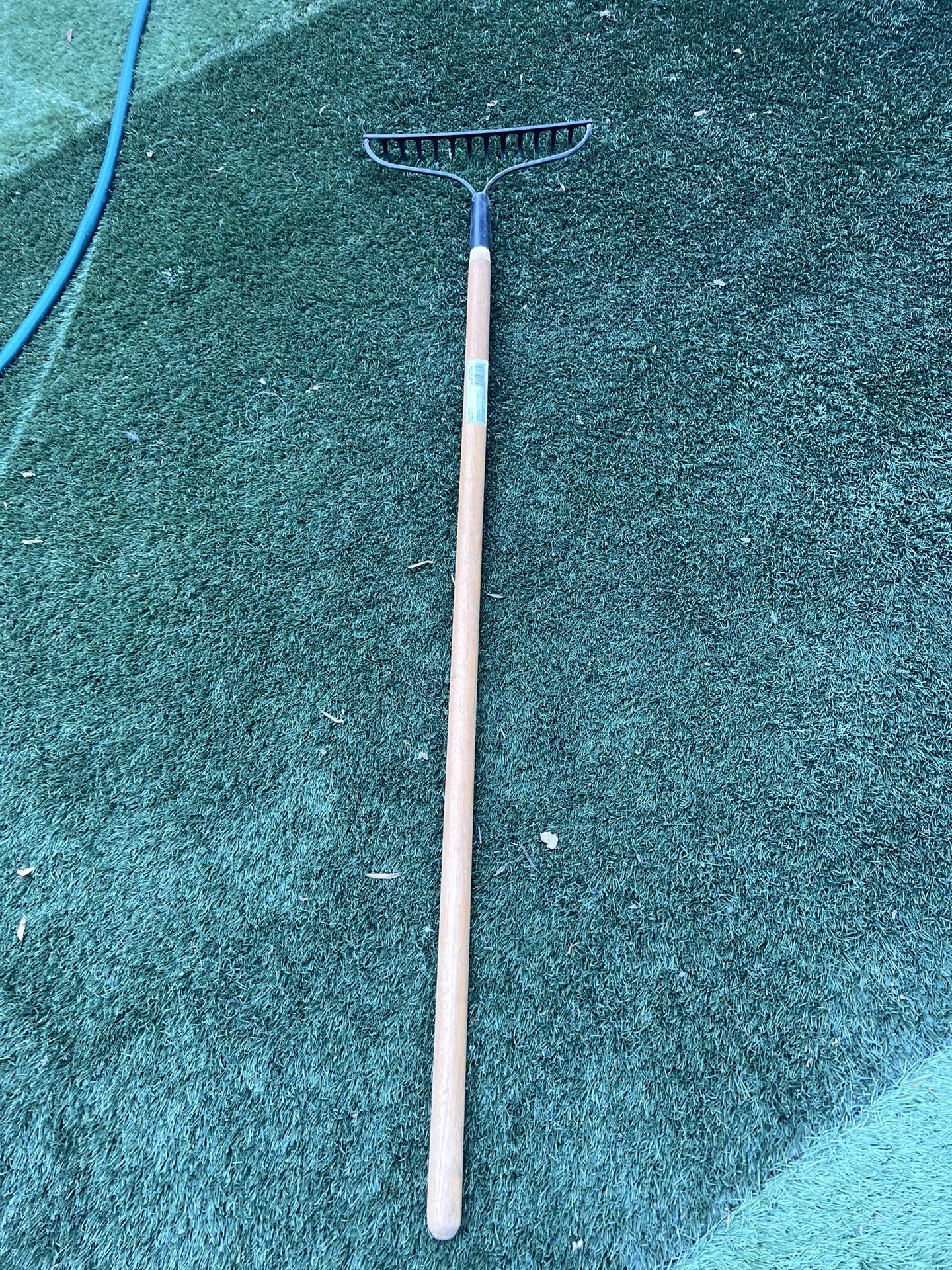 Steel Bow Rake Wood Handle