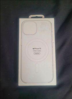 Apple iPhone 15 clear case