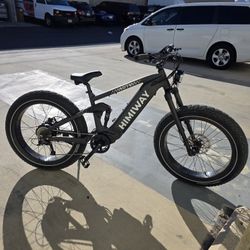 Full Suspension Ebike Electric Mountain bike himiway d7 1000 watt 20 amp