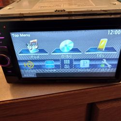 Bluetooth Kenwood Double Din Car CD DVD Player Stereo Deck 