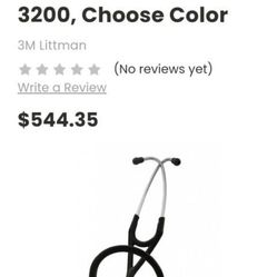 Littmann Electric Stethoscope 3200