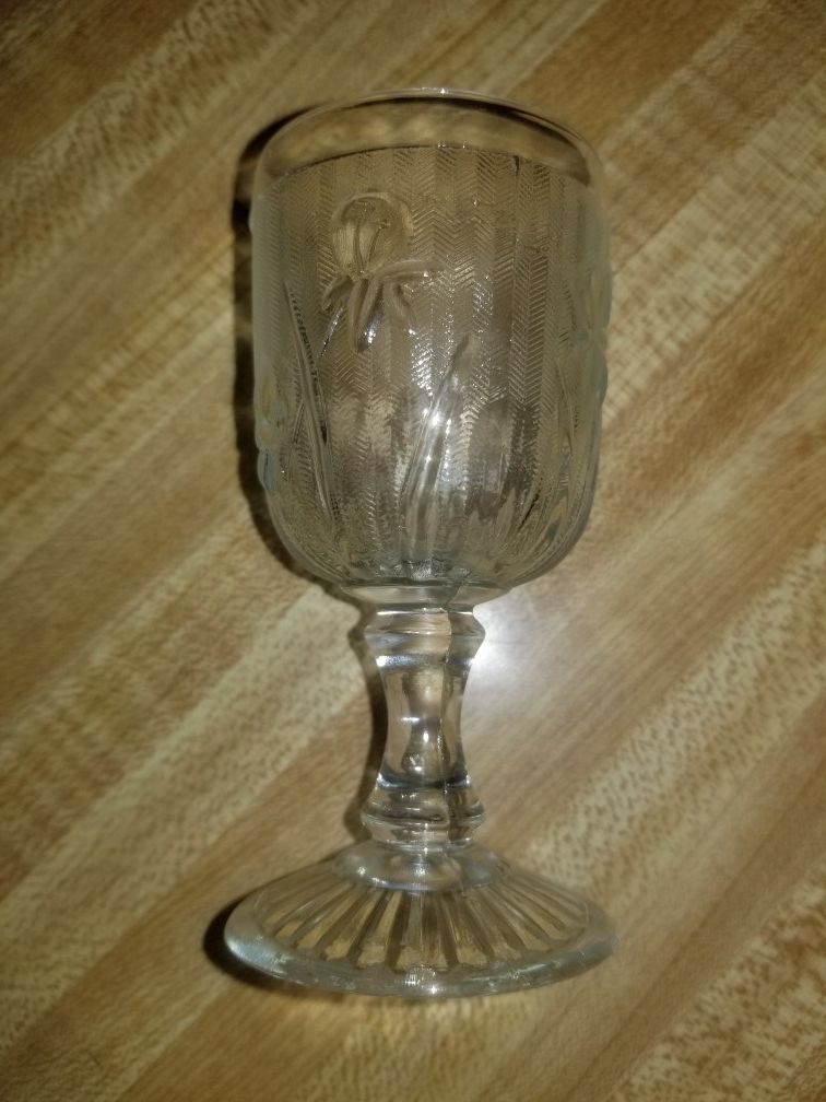 Vintage Iris by Jeannette Juice Glass