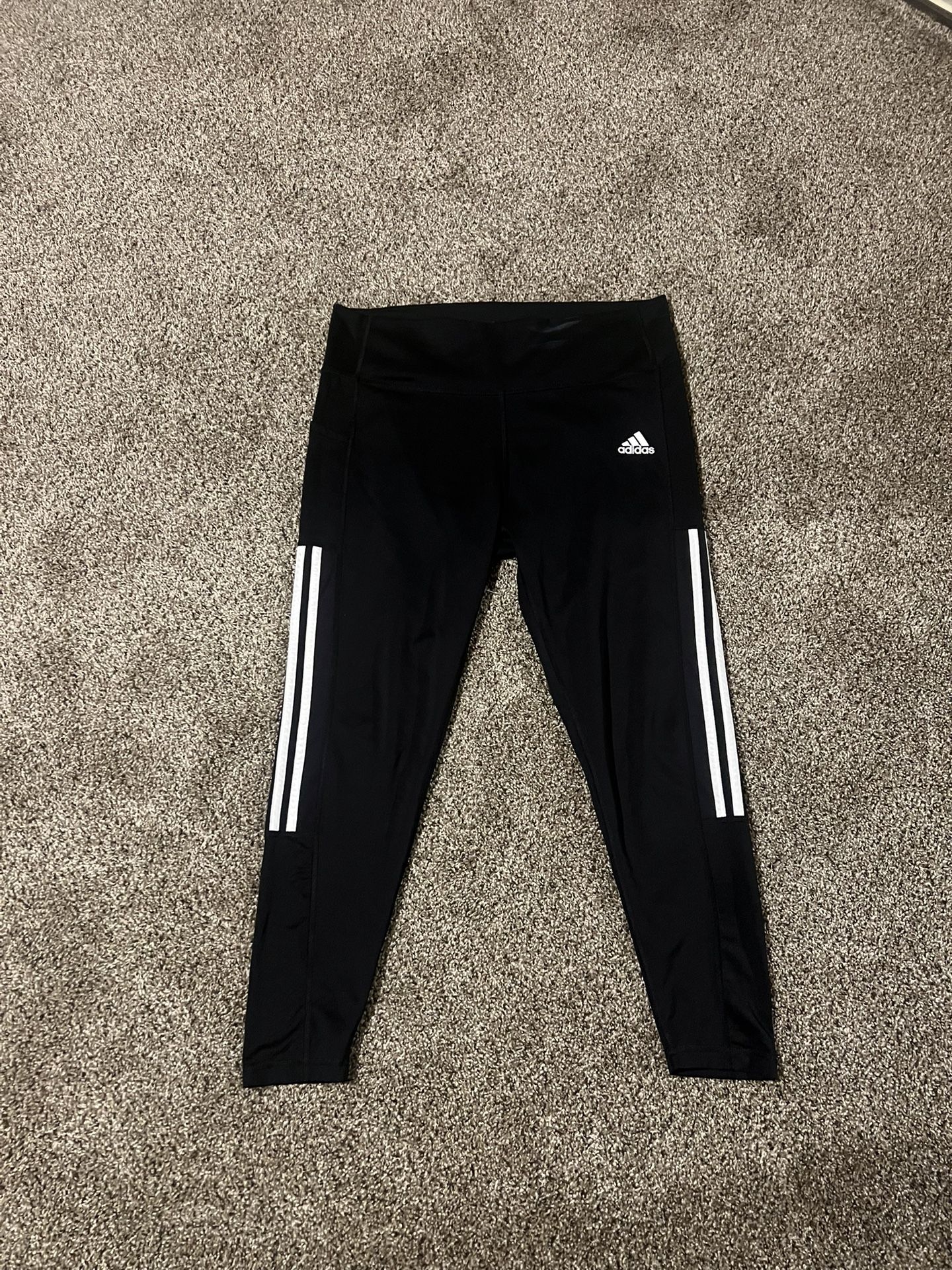 Adidas Aeroready 7/8 Legging Womens XL Black 3 Stripes