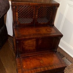 2 Antique Nightstands, End Tables Or Stairs For A High Bed