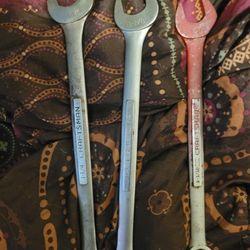 Vintage Jumbo Craftsman Wrenches 