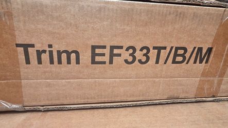 Electric Fireplace Insert 3-Piece Black Trim Kit EF33T/B/M 44" x 33" NEW #3309H T4