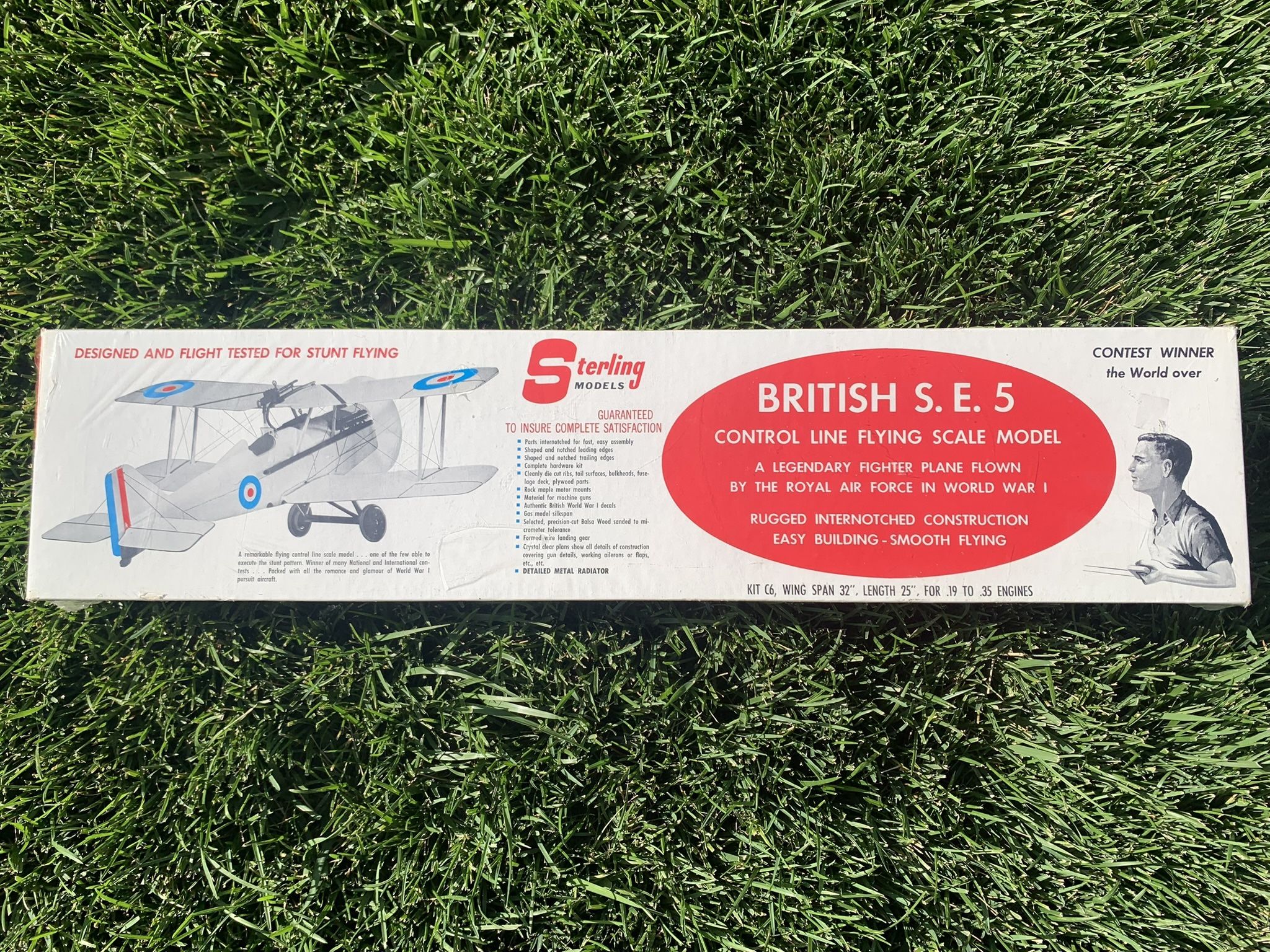 British S.E.5 Control Line Flying Scale Model for Sale