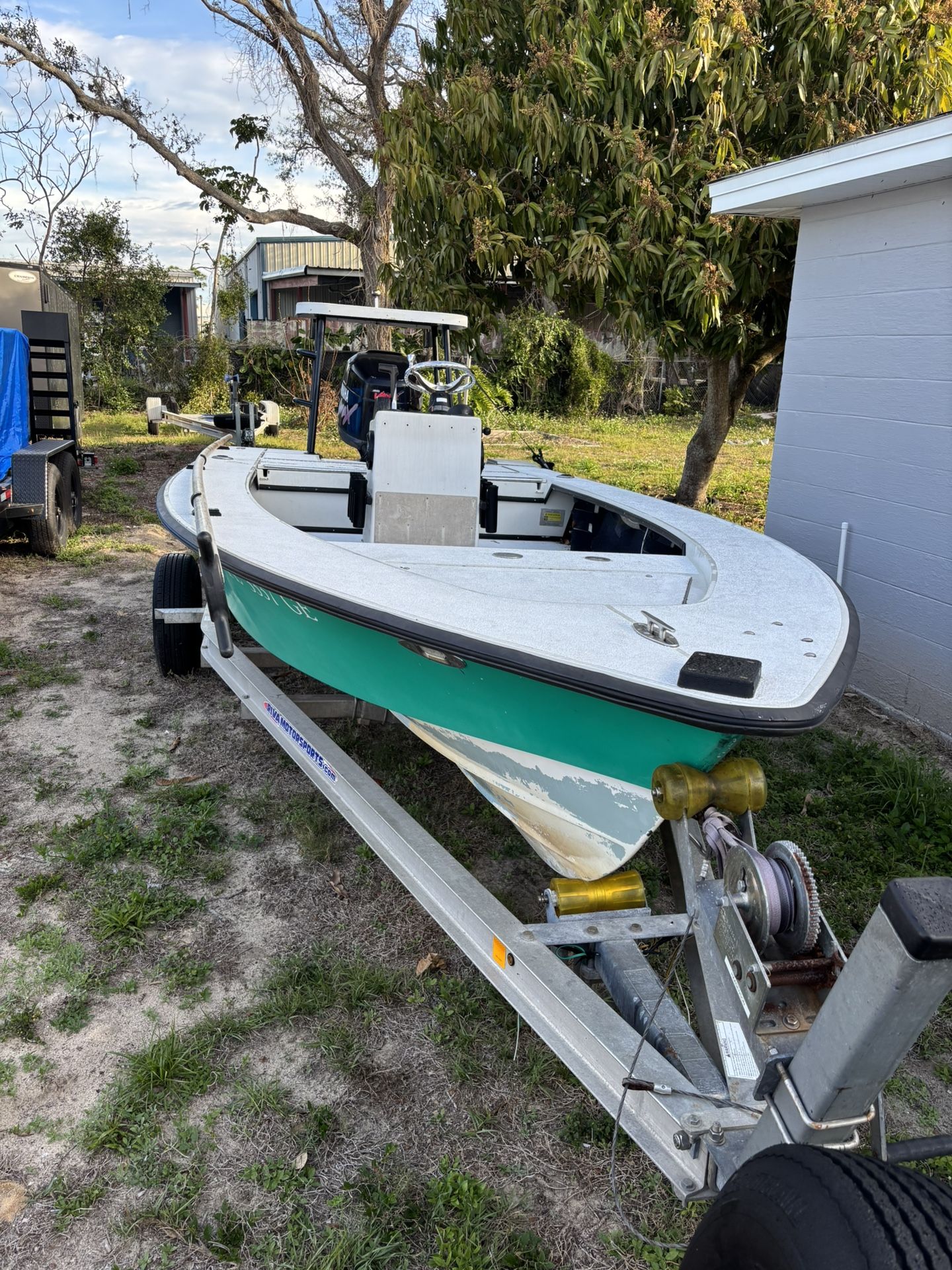 18ft Maverick Flats Boat