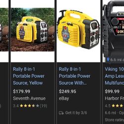 8+1 Portable Generator 