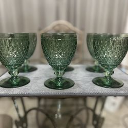 Boston Water Goblet Crystal Glass Villeroy & Boch
