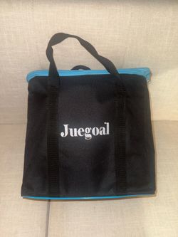 Giant jenga box + bag