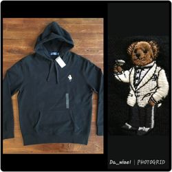 Polo martini hotsell bear hoodie